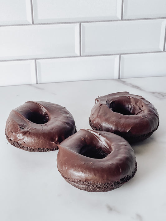 Chocolate Cake Protein Donuts